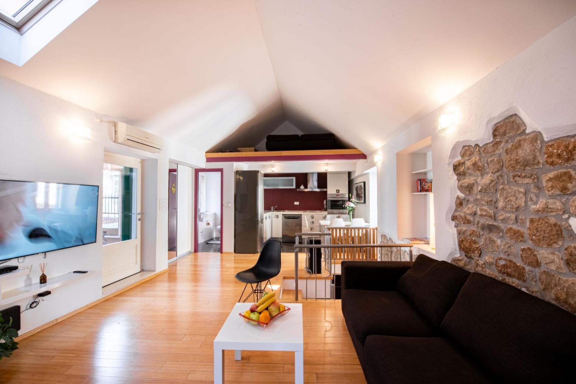 Duplex With Terrace In The City Centar スプリト エクステリア 写真